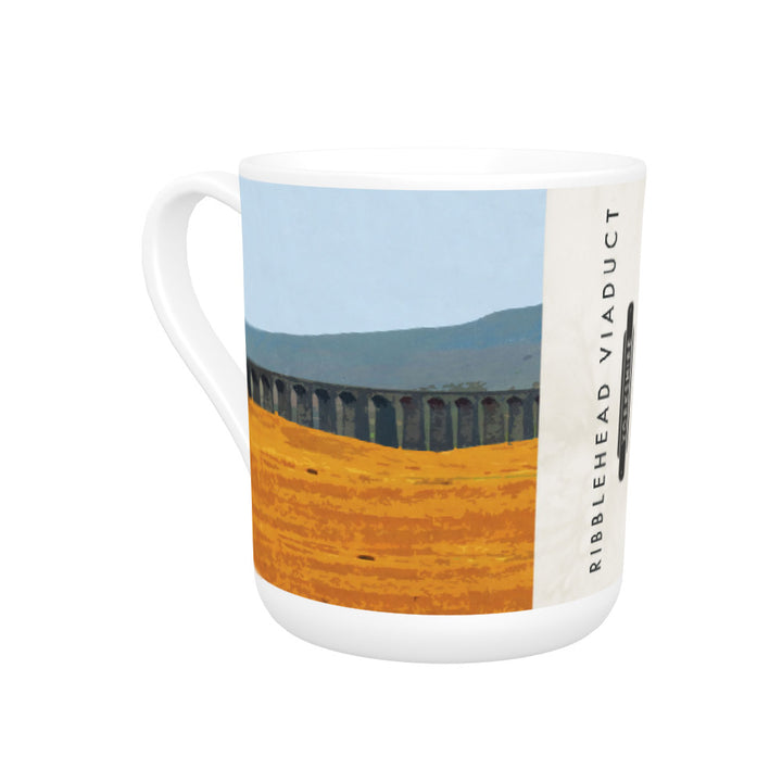 The Ribblehead Viaduct, Yorkshire Bone China Mug