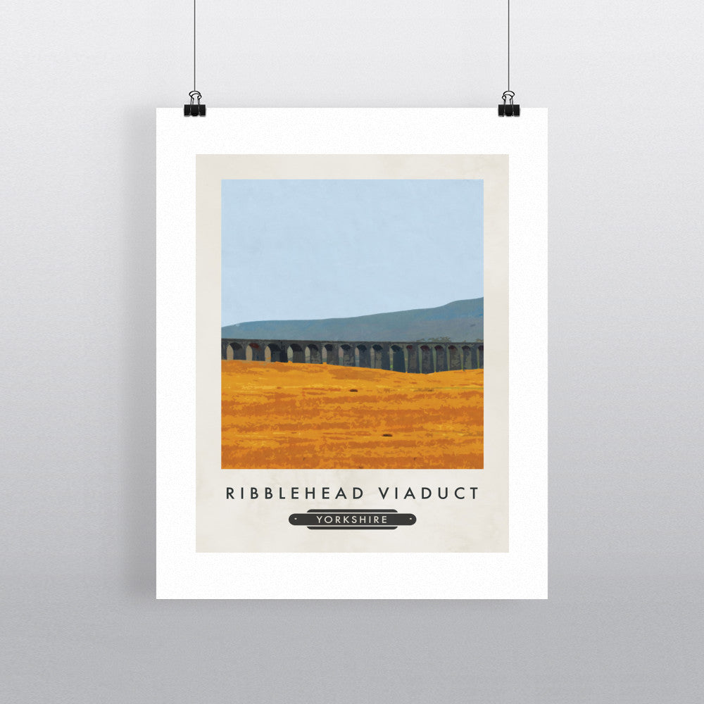 The Ribblehead Viaduct, Yorkshire 90x120cm Fine Art Print