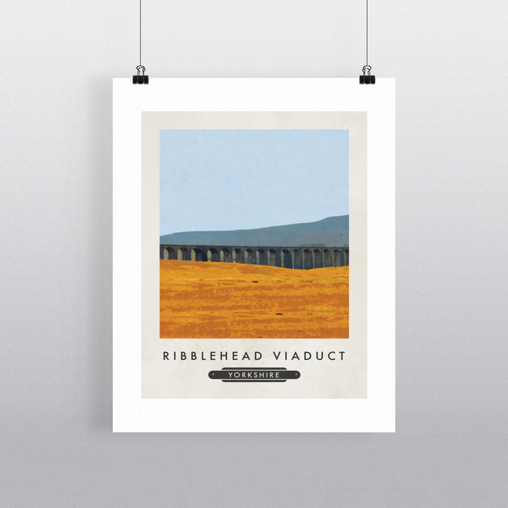 The Ribblehead Viaduct, Yorkshire 90x120cm Fine Art Print