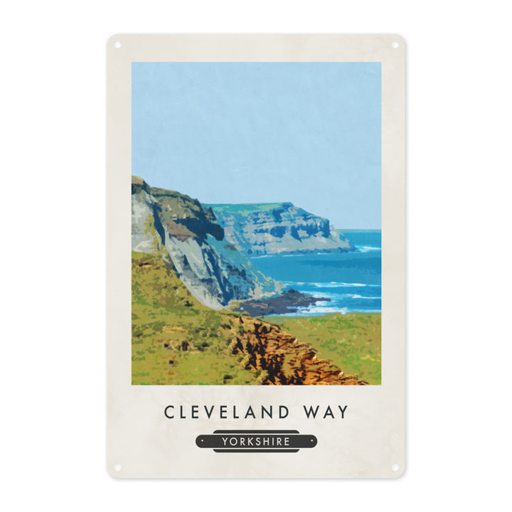 The Cleveland Way, Yorkshire Metal Sign