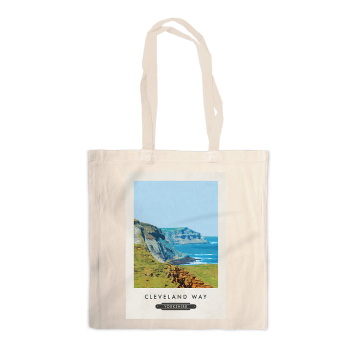 The Cleveland Way, Yorkshire Canvas Tote Bag