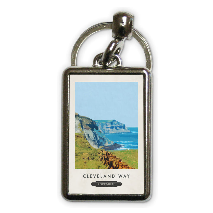 The Cleveland Way, Yorkshire Metal Keyring