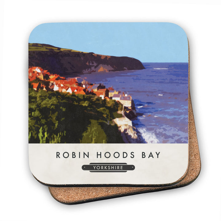 Robin Hoods Bay, Yorkshire MDF Coaster