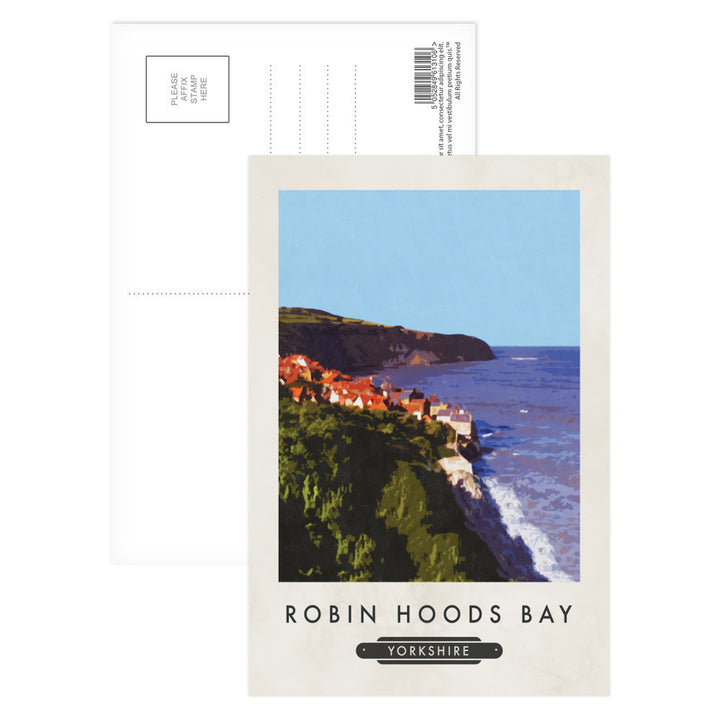 Robin Hoods Bay, Yorkshire Postcard Pack