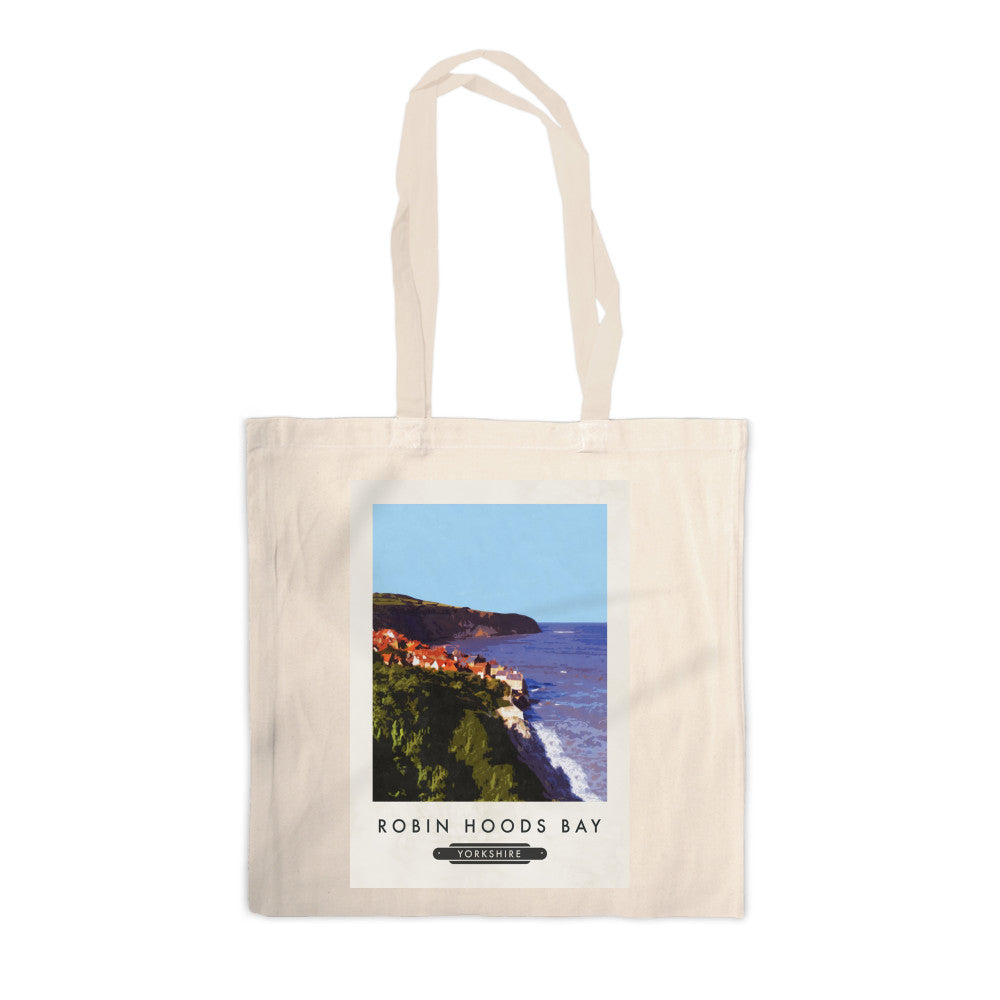 Robin Hoods Bay, Yorkshire Canvas Tote Bag