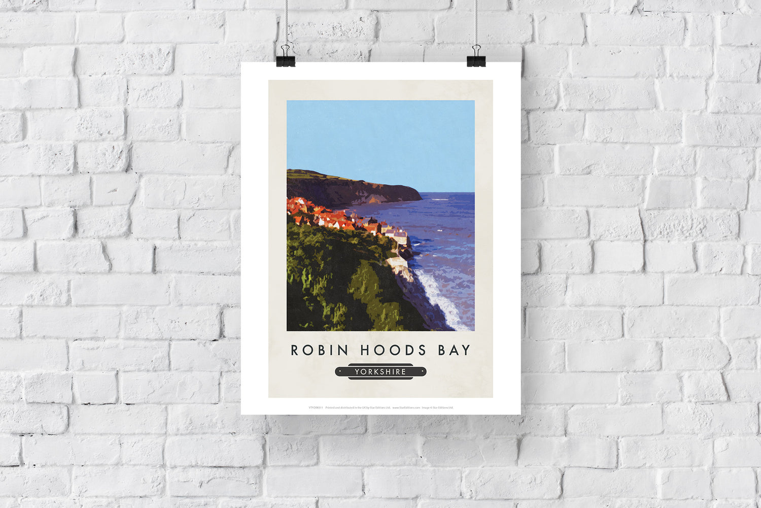 Robin Hoods Bay, Yorkshire - Art Print