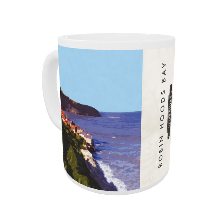 Robin Hoods Bay, Yorkshire Coloured Insert Mug