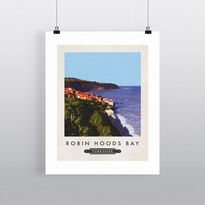 Robin Hoods Bay, Yorkshire 90x120cm Fine Art Print