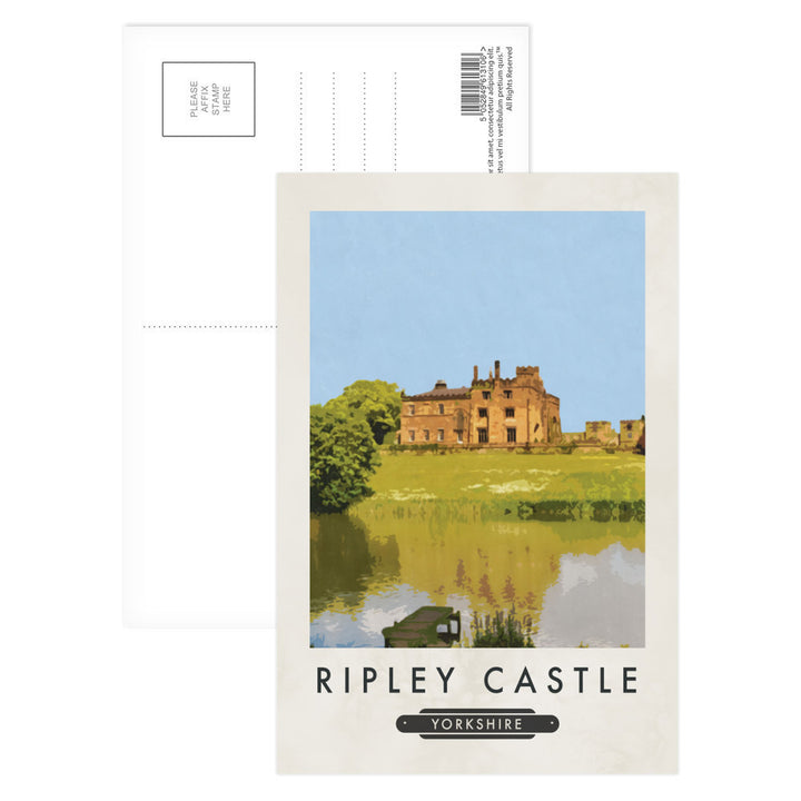 Ripley Castle, Yorkshire Postcard Pack