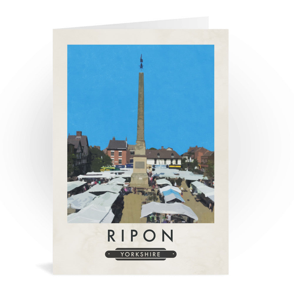 Ripon, Yorkshire Greeting Card 7x5
