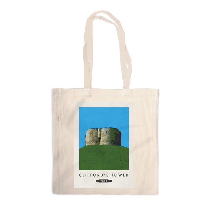 Cliffords Tower, Yorkshire Canvas Tote Bag