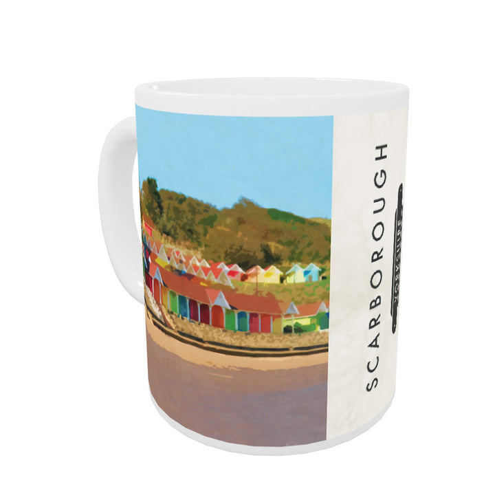 Scarborough, Yorkshire Coloured Insert Mug