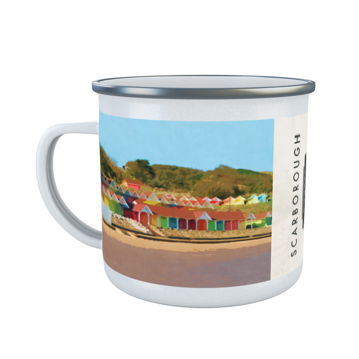 Scarborough, Yorkshire Enamel Mug