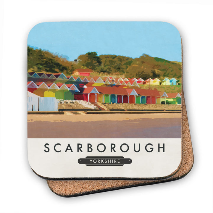 Scarborough, Yorkshire MDF Coaster