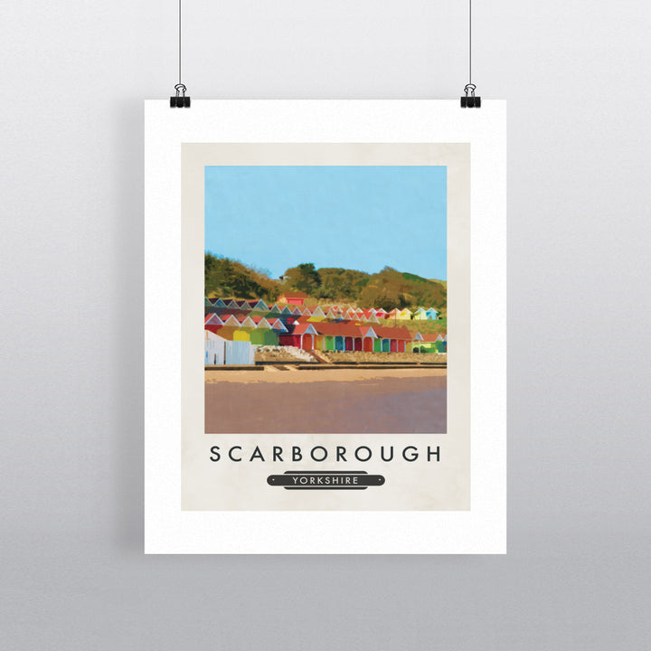 Scarborough, Yorkshire 90x120cm Fine Art Print