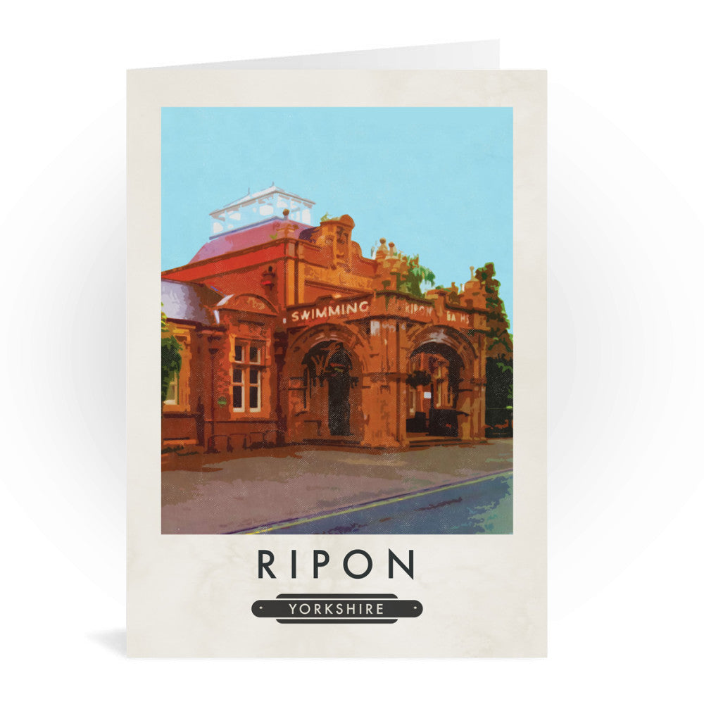 Ripon, Yorkshire Greeting Card 7x5