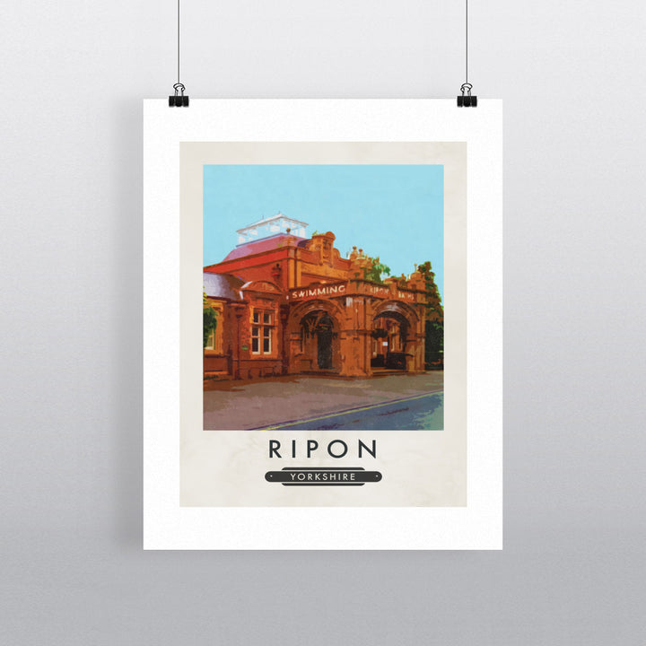 Ripon, Yorkshire 90x120cm Fine Art Print